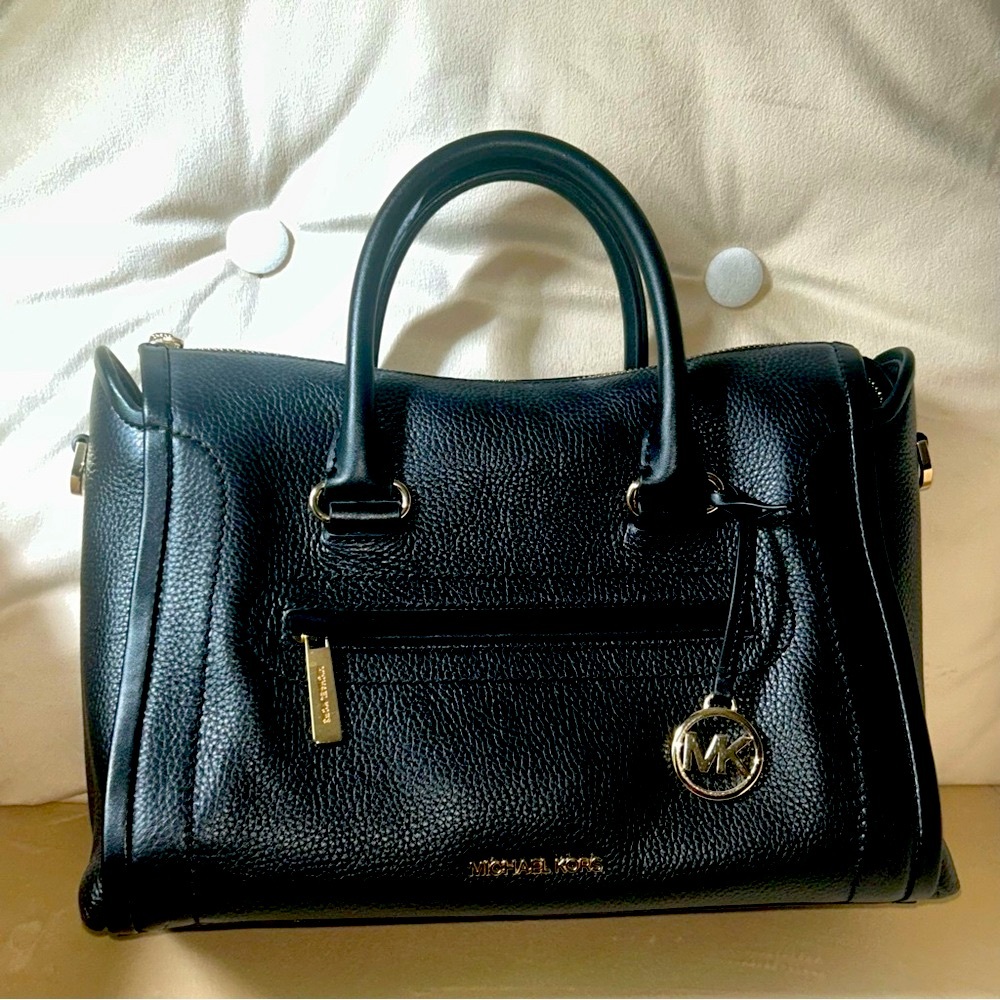 Michael Kors Carine Large Satchel - Black